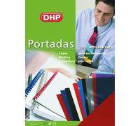 Pack de 100 Portadas para Encuadernar de PVC, Transparente, Formato A4, 0,18 mm de Grosor, Rojo
