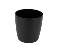 Pack de 12 Macetas Cofan de Polipropileno Redondas | Color Negro