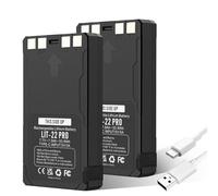 Pack de 2 Baterías Recargables ANTIEE LIT-22 Pro - Batería de Reemplazo