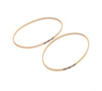 Pack de 2 correas de transmisión para limpiador de piscinas, 83 dientes, plástico, compatible con Products 3302 A3302PK T2 T4 Junior Classic Turbo Robot Accesorios de mantenimiento