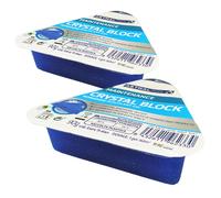 Pack de 2 Crystal Block gel clarificador y floculante para piscina de Astral Pool | Crystalblock agua cristalina y pura