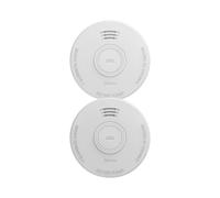 Pack de 2 Detectores de Humo 85 dB con Alarma y Certificación EN14604