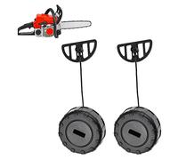 Pack de 2 negro para motosierras STIHL 017 018 MS170 MS180 número de recambio tapa depósito, 1130 350 0500 tapa aceite y tapa depósito para motosierras Stihl