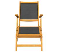 Pack de 2 tumbonas Cloe plegable + respaldo regulable gris/natural Grey/natural
