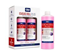 PACK DE 2 UNIDADES CUCAS KILL PLUS Insecticida Fregasuelos, Elimina Hormigas, Cucarachas y Arañas, Efecto Preventivo 15 Días, Aroma Neutro
