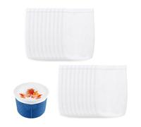 Pack de 20 Calcetines Skimmer para Piscina, prefiltro de Malla Reutilizable Compatible con cestas Skimmer, Ideal para capturar restos y residuos, fácil de Instalar y Limpiar, Mantener Agua Limpia