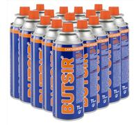 Pack de 28 Cartuchos de Gas Butano BUTSIR B-250 Compatible con Camping Gas Portátil, Hornillo Portátil y Cocina a Gas Modelo EN417 Tipo MSF_1 (227 gr)
