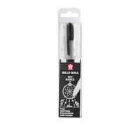 Sakura gelly roll bolígrafo de gel con tapa negro, blanco 3 pieza(s)