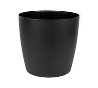 Pack de 3 Macetas Cofan de Polipropileno Redondas | Negro | 35 X 33 Cm | Estilo para Tus Plantas