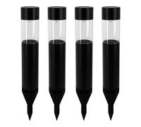 Pack de 4 balizas solares negras