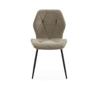 Pack de 4 sillas luna color verde - conforama