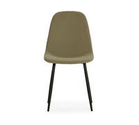 Pack de 4 sillas minka color verde - conforama