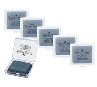 Faber-Castell Gomas de borrar Art Eraser para artistas Gris Pack de 6
