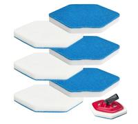 Pack de 6 recambios de repuesto para fregona de baño y bañera, apto para Vileda Bath Magic