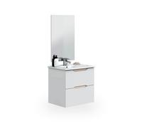 Pack de baño con lavabo cerámico Nexa White - oak