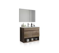 Pack de baño con lavabo cerámico Thai Nordik
