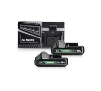 Pack de baterías HiKOKI 18V 2.0Ah BSL1820M + cargador UC18YSL