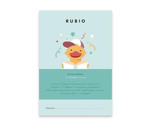 Pack de cuadernos 3.º Primaria. Contiene 11 cuadernos para reforzar el aprendizaje a partir de 8 años. RUBIO. Matemáticas: multiplicaciones por varias cifras