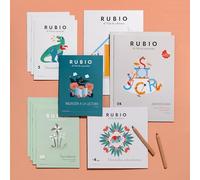 Pack de cuadernos RUBIO Educación Infantil +4 años. Contiene 12 cuadernos. (PACKS ESCOLARES)