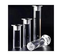 Pack de patas de acrílico para muebles, Patas De Muebles Acrílico Pack 4 Transparente 8-40cm(Height 30cm)