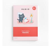 Pack de verano RUBIO 5.º de Educación Primaria | + 10 años | 3 cuadernos para repasar final del curso y en vacaciones (PACKS ESCOLARES)