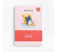Pack de verano RUBIO 6.º de Educación Primaria | + 11 años | 3 cuadernos para repasar final del curso y en vacaciones (PACKS ESCOLARES)