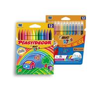 Pack escolar BIC - Distintos pack disponibles para material escolar, a elegir entre rotuladores, ceras y lápices, marca BIC Kids Multicolor
