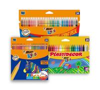Pack escolar BIC - Distintos pack disponibles para material escolar, a elegir entre rotuladores, ceras y lápices, marca BIC Kids Multicolor