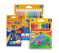Pack escolar BIC - Distintos pack disponibles para material escolar, a elegir entre rotuladores, ceras y lápices, marca BIC Kids Multicolor