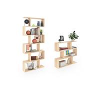 Habitdesign -Pack estanterías Zoe Canadian oak