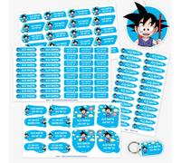 Pack etiquetas Dragon Ball