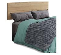 Pack habitación matrimonio clim estilo industrial (cabecero+ 2 mesitas+armario + cómoda) 50 cm