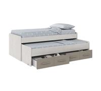 Pack muebles dormitorio juvenil color unisex cama nido y armario somieres incluidos