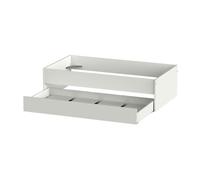 Pack muebles dormitorio juvenil tibet estilo contemporáneo en color blanco mate (cama + armario + cómoda) 202 cm