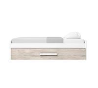 Pack muebles juveniles habitación infantil estelle moderna pack muebles blanco y roble sahara 42 cm