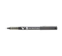 Pilot BX-V5-B - Bolígrafo de punta redonda (Bolígrafo, Negro, 0.5 mm, Ambidextro, 1 unidad).