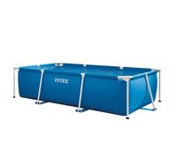 Pack piscina desmontable rectangular small frame 3 metros 3 accesorios