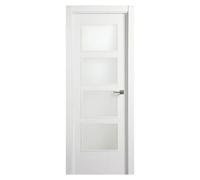 Pack puerta acristalada KNP (72,5 x 203 cm, Izquierda, Blanco)