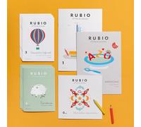 pack de 10 cuadernos rubio educacion infantil (+3 años)