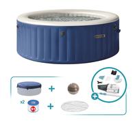 Pack spa hinchable blue one 2 - 4 personas 5 accesorios