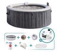 Pack spa hinchable greywood deluxe 4 personas 7 accesorios