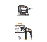 PACK Taladro percutor 800W + sierra de calar 550W | WORX