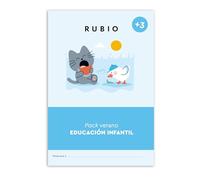 Pack verano RUBIO Educación Infantil (+ 3 años) | 3 cuadernos (PACKS ESCOLARES)