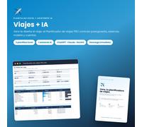 Pack Viajes: planificador de viajes en Excel + planificadora IA