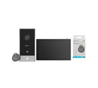Pack videoportero conectado EZVIZ FHD HP5 con pantalla táctil + 4 tarjetas
