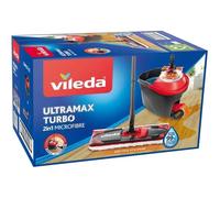 Pack Vileda Ultramax 2 en 1 - Mopa con Microfibra y Cubo con Powerpresse Limpieza Profunda y Sin Esfuerzo