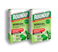 PACK x2 ROUNDUP Herbicida para todo tipo de malas hierbas cubre hasta 108 m2 | 2 Envases de 250ml | Formula Concentrada | Efectos en 1 hora | Elimina hasta 70 especies de hierbas/musgo | Nexum Market
