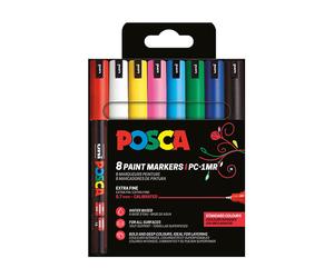 Pack x8: POSCA PC-1MR rotulador (0,7 mm redondo)
