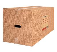 packer PRO Pack 10 Cajas Carton para Mudanzas y Almacenaje Grande, Medianas, Pequeñas Ultra Resistentes con Asas, 100% ECO Box
