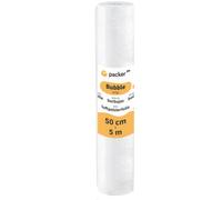 packer PRO Rollo Plastico Burbujas Embalaje, 50cm Ancho y 5m longitud. Papel burbuja ideal para Mudanzas, Embalajes y Envíos